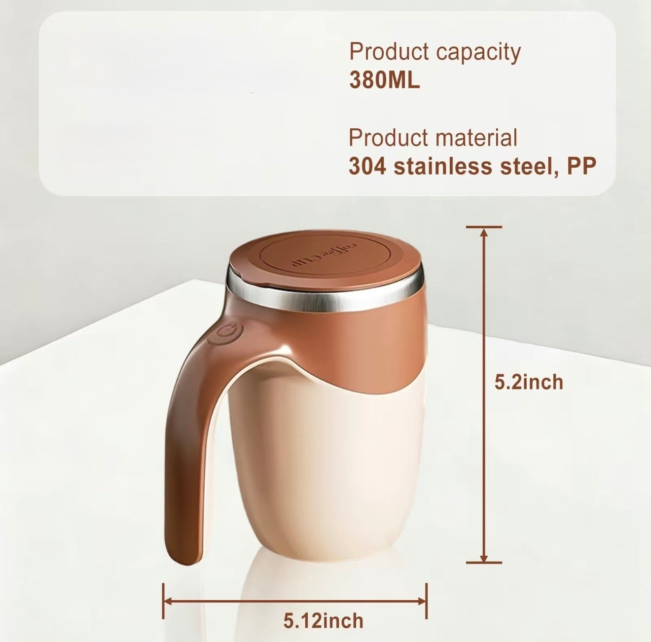 Taza Térmica MagniMix - Utensilios de Bebida de Auto-Mezcla Sin Esfuerzo