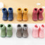 Baby walking shoes in autumn and winter with plush and thickened soft soles, non slip, pure cotton floor socks for both boys and girls to keep warm - Korvel
