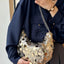 Sequin Chain Crossbody Bag - Korvel
