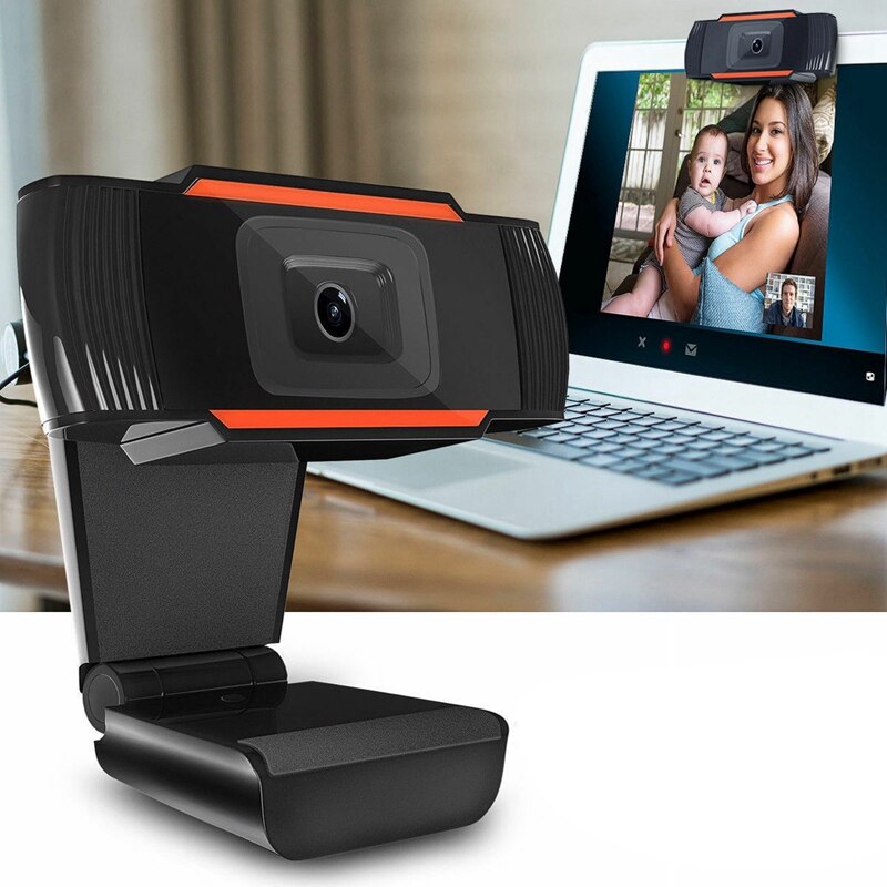 HD USB PC Webcam with Microphone for Clear Video Calls