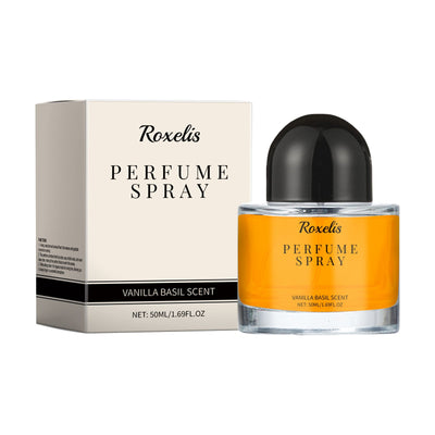 Vanilla Basil Perfume Mild Niche Vanilla Light Fragrance Stay Fragrance Lasting Dating Charm Natural Light Elegant Perfume - Korvel