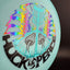 Soft Neo Spore - Huk Lab Peace Triple Foil Stamp Disc