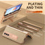 Samsung Fold3 phone case folding with pen slot pen pen pen plain leather protective case FOLD2 all inclusive anti fall suitable - Korvel