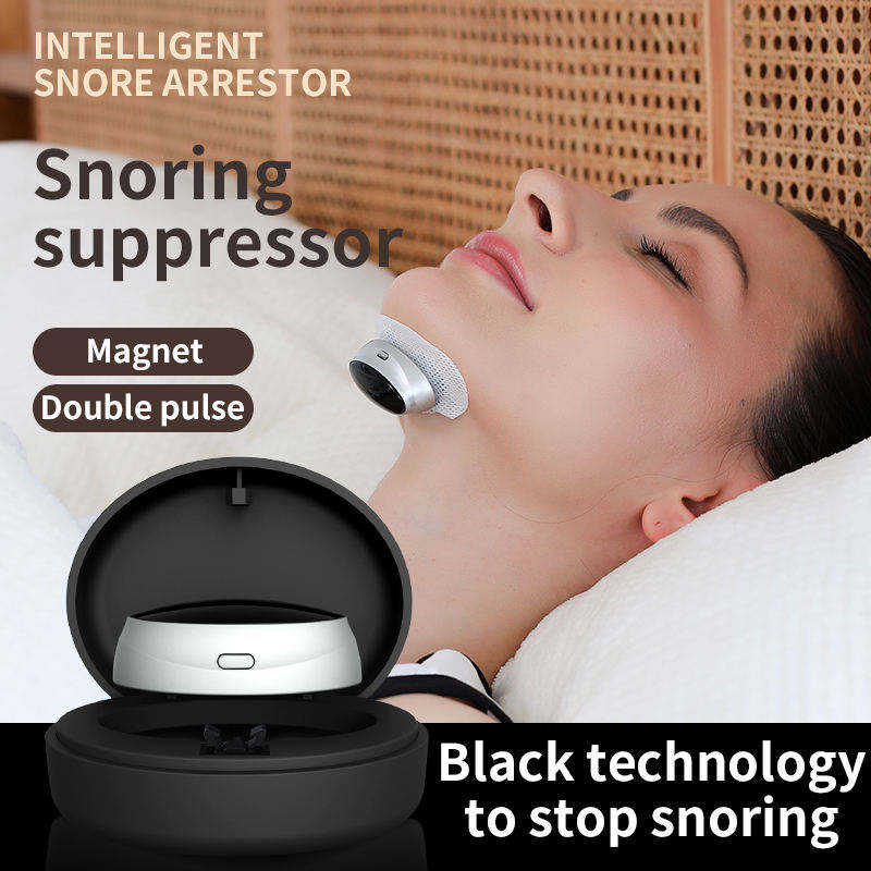 Better Sleep Apnea Aid Treatment Tool Breathing Corrector Smart Snoring Stopper Anti Snore Devices - Korvel