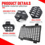 Rear Window Molle Panel System for 2018-2024 Jeep Wrangler JL 4Doors - Modular Storage and Protective Decoration - Korvel