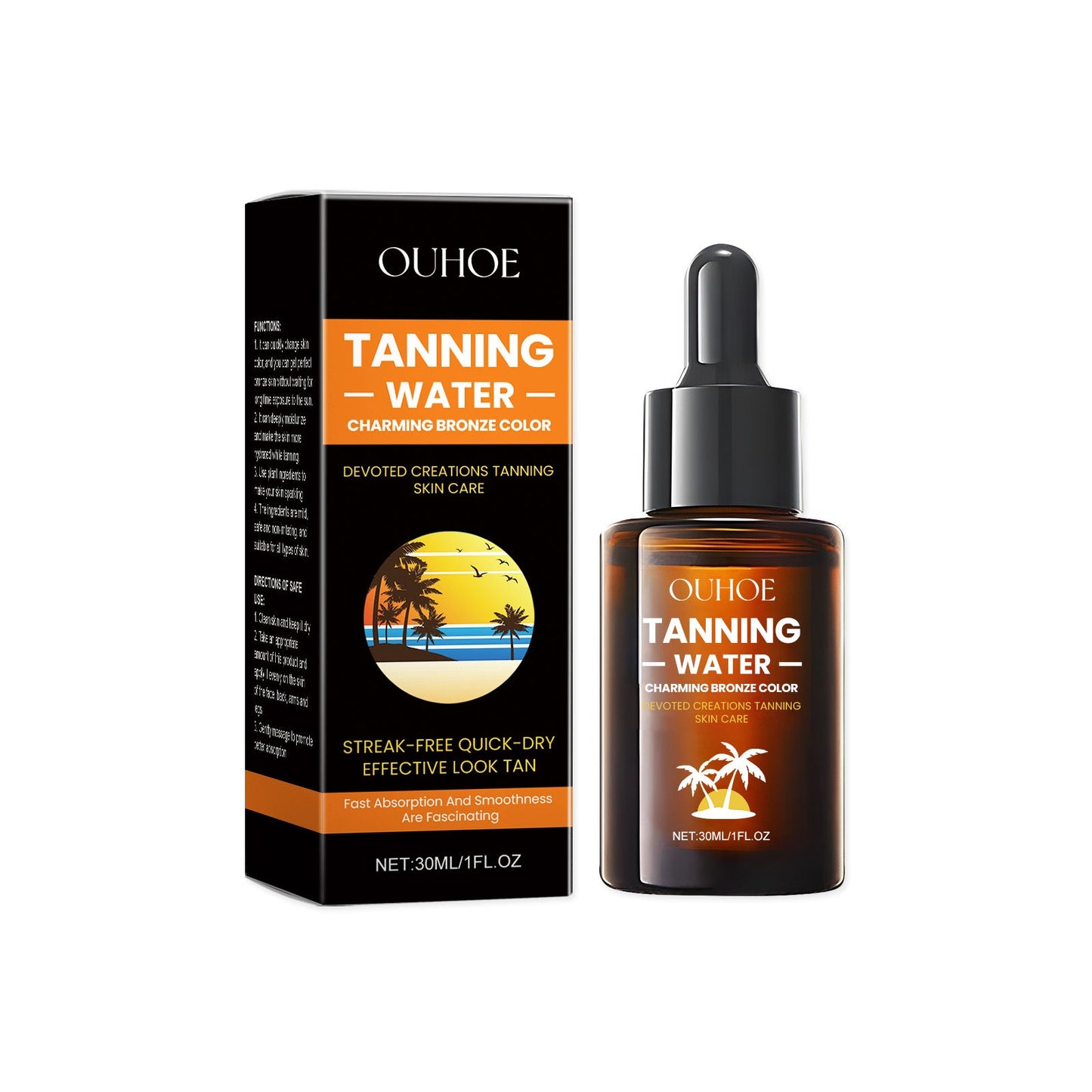 Essence Hydratante Bronzante Naturelle Black Essence
