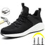 Chaussures de travail protectrices à embout en acier pour hommes