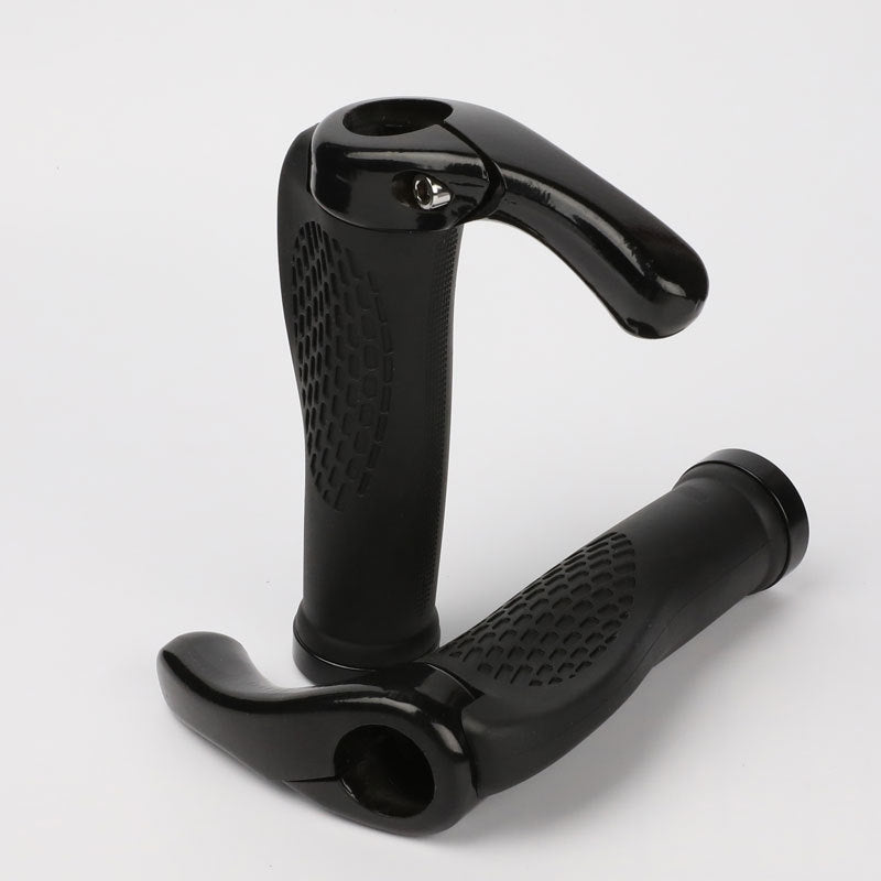 Mountain Bike Meat Ball Lock Handle Cover With Auxiliary Handle Horn Handle Cover Bicycle Equipment - Korvel