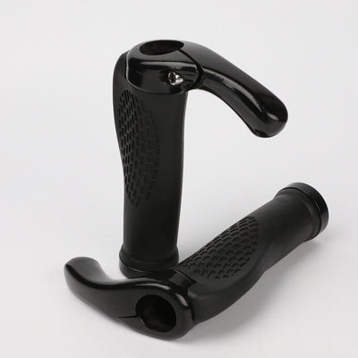 Mountain Bike Meat Ball Lock Handle Cover With Auxiliary Handle Horn Handle Cover Bicycle Equipment - Korvel