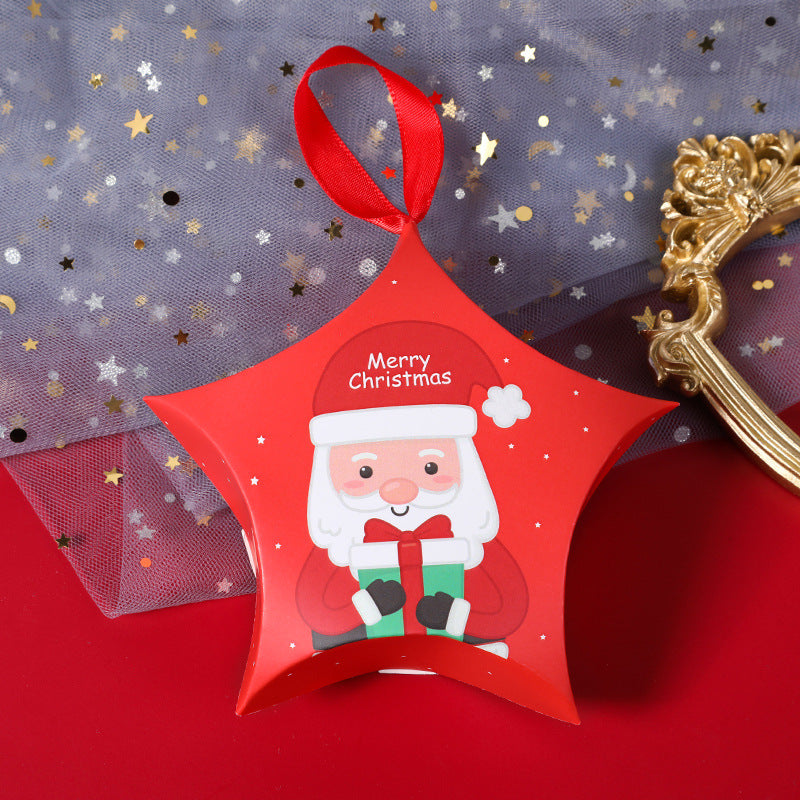 Christmas candy packaging box, Christmas gift box, new pentagonal star gift packaging box - Korvel