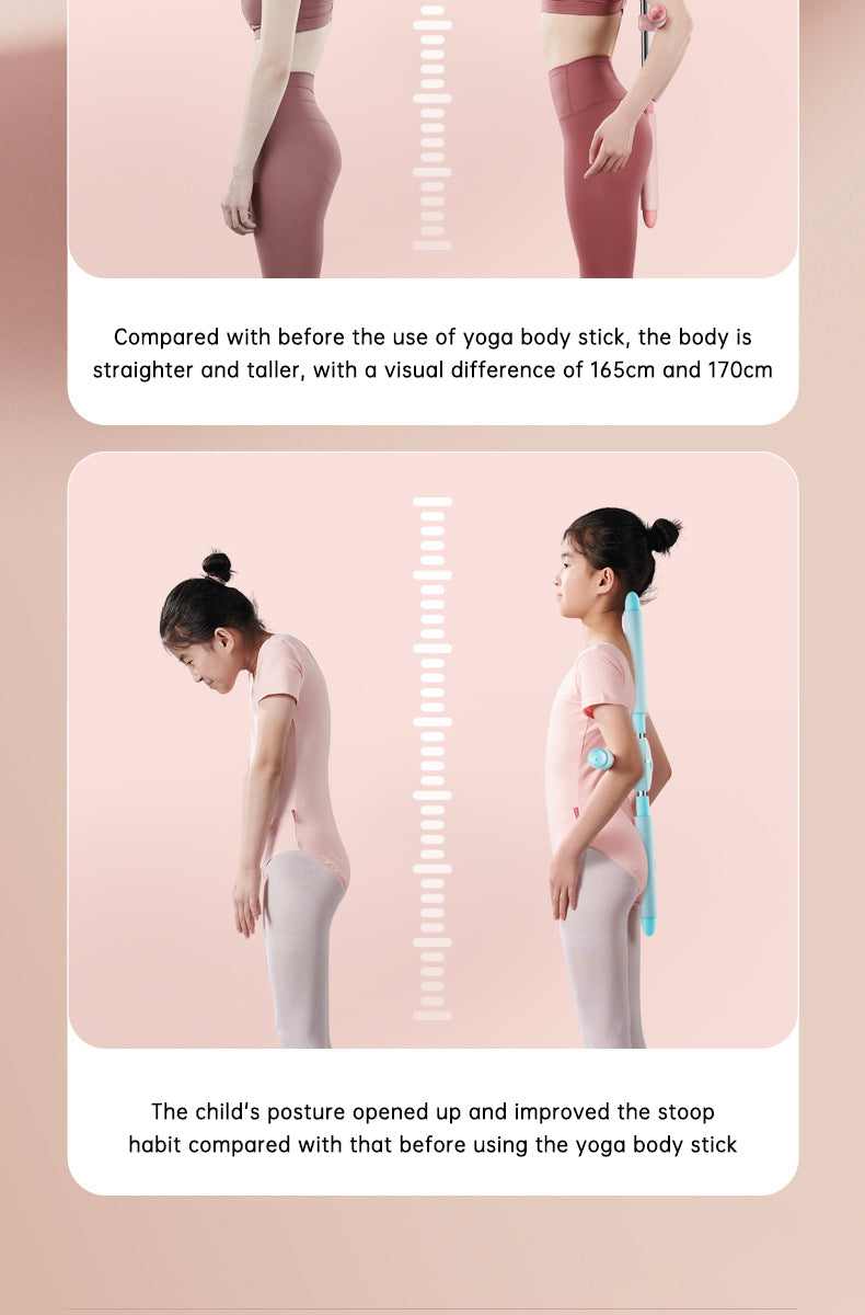 Adjustable Open Back Shoulder Stick for Posture Support