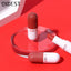 QIBEST Mini Cápsula Labial Mate de Terciopelo - Larga Duración y Resistente al Agua