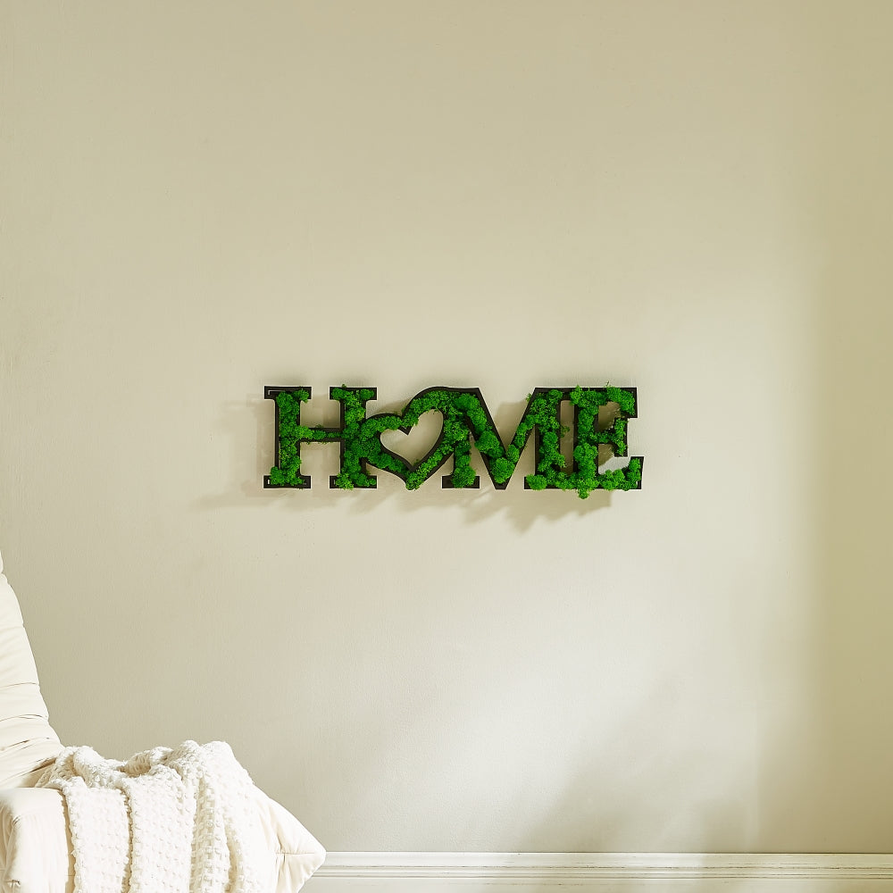Décor mural en mousse Art Lettre HOME