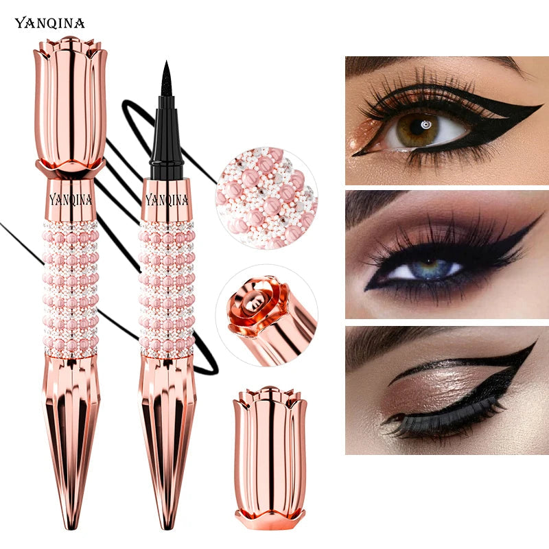 Luxury Quick Dry Waterproof Eyeliner Pen - Black