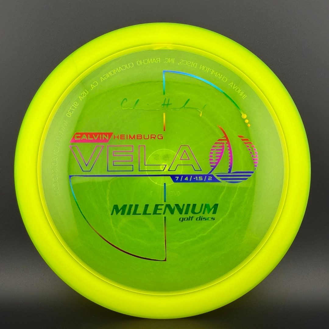 Quantum Vela (1.3) - Disque Signature de Calvin Heimburg