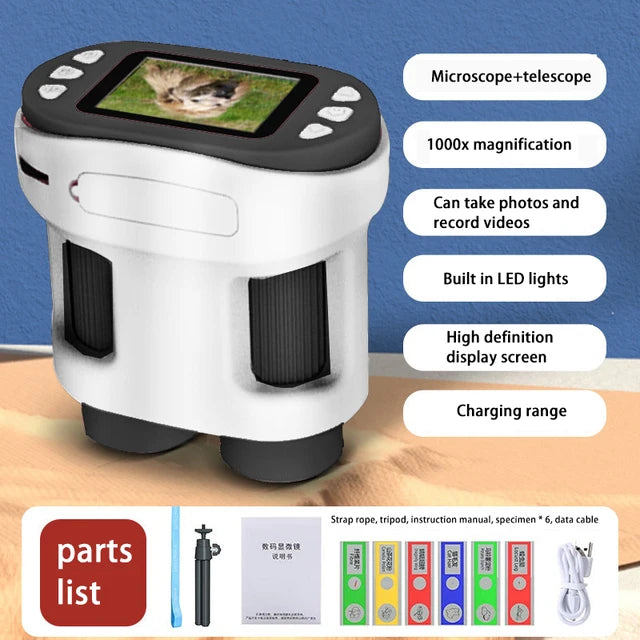 Portable Microscope for Kids - Explore the Micro World