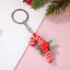 Christmas series keychains cute cartoon soft rubber dolls creative three-dimensional Santa Claus pendants small gifts - Korvel