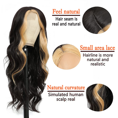 European and American Wigs With Long Curly Hair, Women's Front Lace Wigs, High-Temperature Silk Wigs, and Headsets - Korvel
