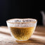 Hammer Patterned Heat-Resistant Glass Tea Cup