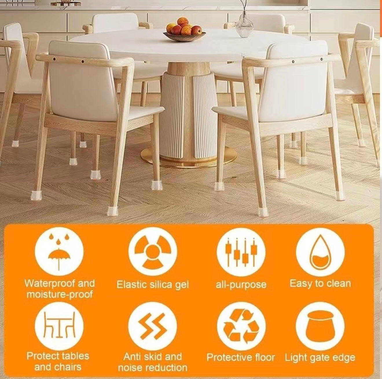 Protecteurs de chaise FloorGuard pour une protection ultime des sols