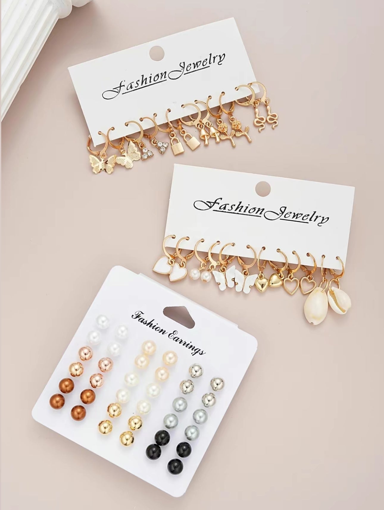 LuxePearl Charm Set - Korvel