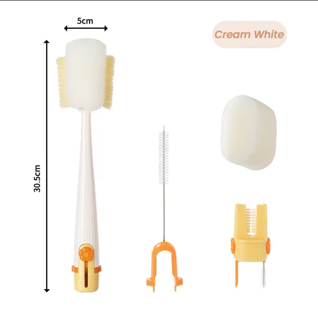 Brosse 5-en-1 CleanMate pour un nettoyage sans effort