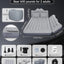 Umbrauto 29.53in/75cm Wide Car Air Mattress – Inflatable SUV, Truck & Van Back Seat Camping Bed with Pump & Pillows, Gray - Korvel