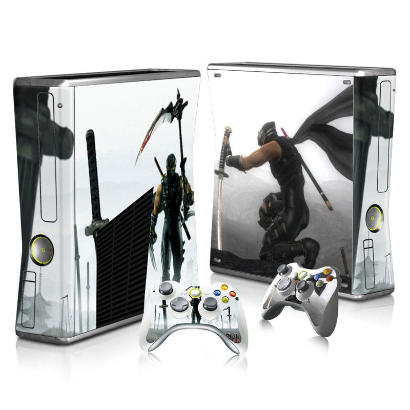 Xbox 360 Slim Full Body Color Membrane Stickers with Scratch-Resistant Protection - Korvel