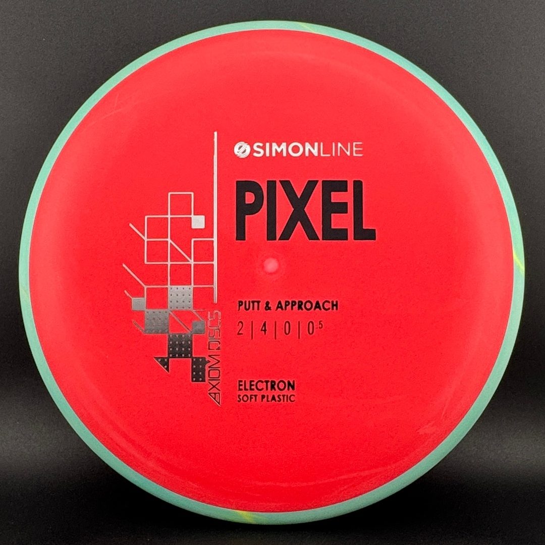 Soft Electron Pixel - Simon Line Disc Golf Putter