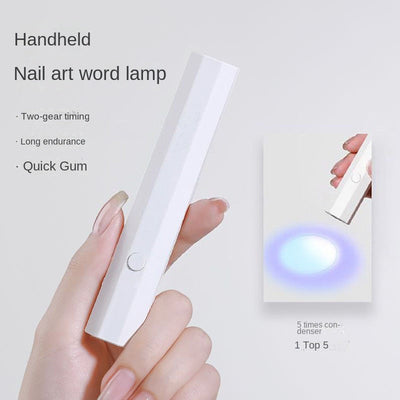 Compact LED Nail Lamp for Quick Drying