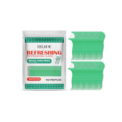Portable Dental Floss Picks for Effective Oral Care