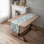 Jacquard table flag small fish green contrasting color dining table fabric holiday coffee table bed flag TV cabinet - Korvel