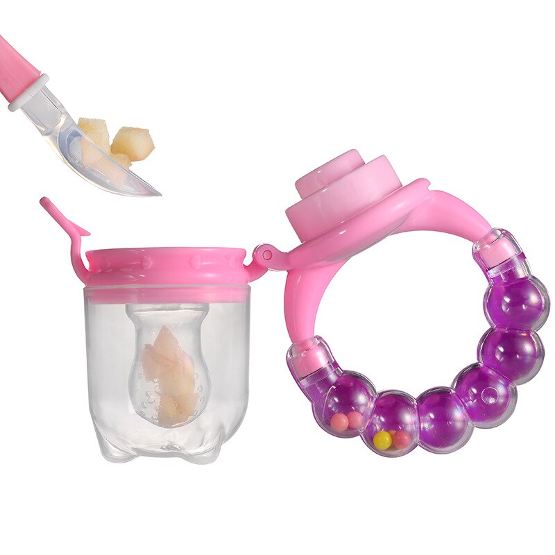 Premium Silicone Baby Pacifier and Fruit Feeder