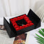 Double door 16 roses eternal flower gift box holiday necklace ring bracelet Valentine's Day jewelry packaging box - Korvel