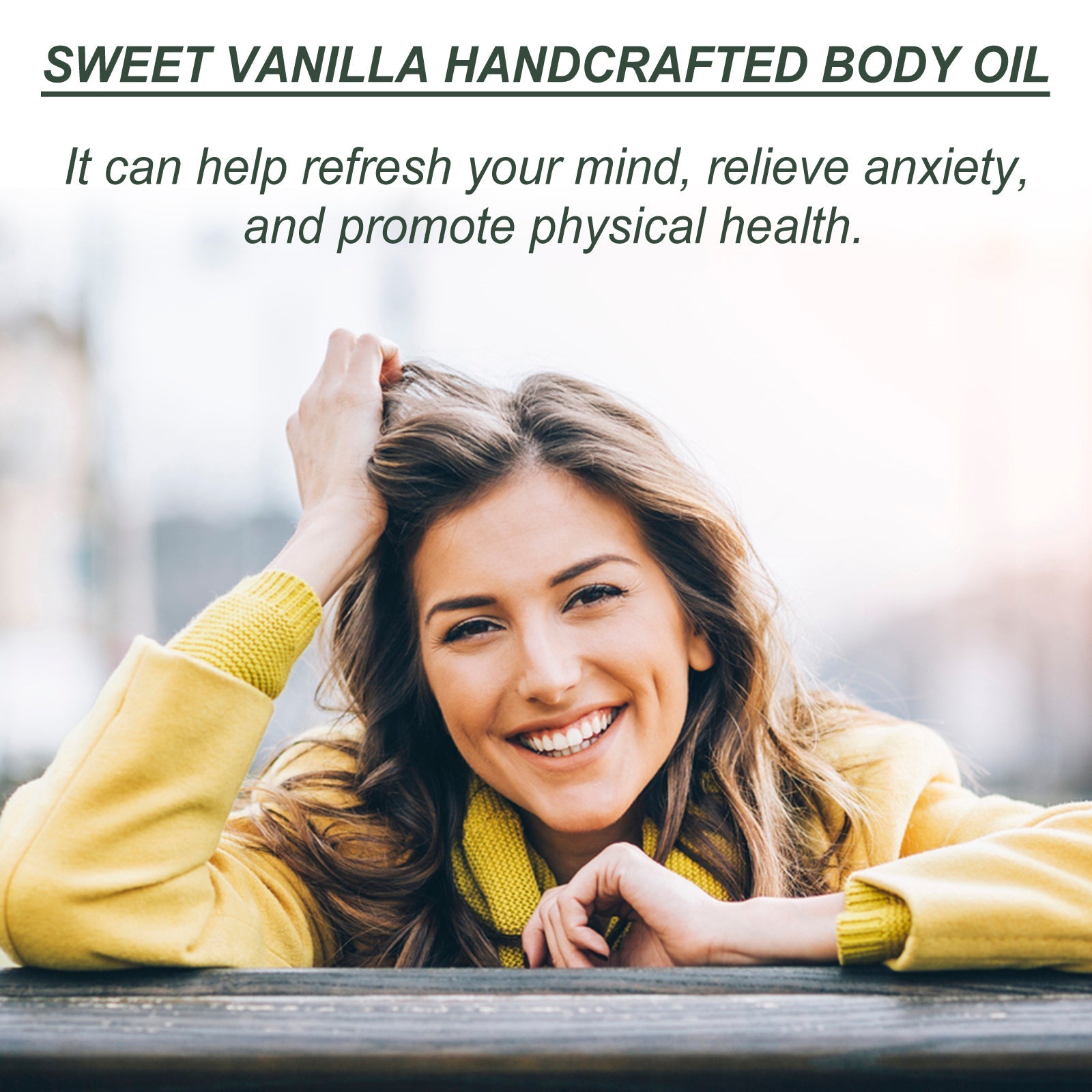 Sweet Vanilla Handcrafted Body Oil, Repair Skin Barrier To Relieve Dry Itchy Red Moist Hydrating Essence Oil - Korvel