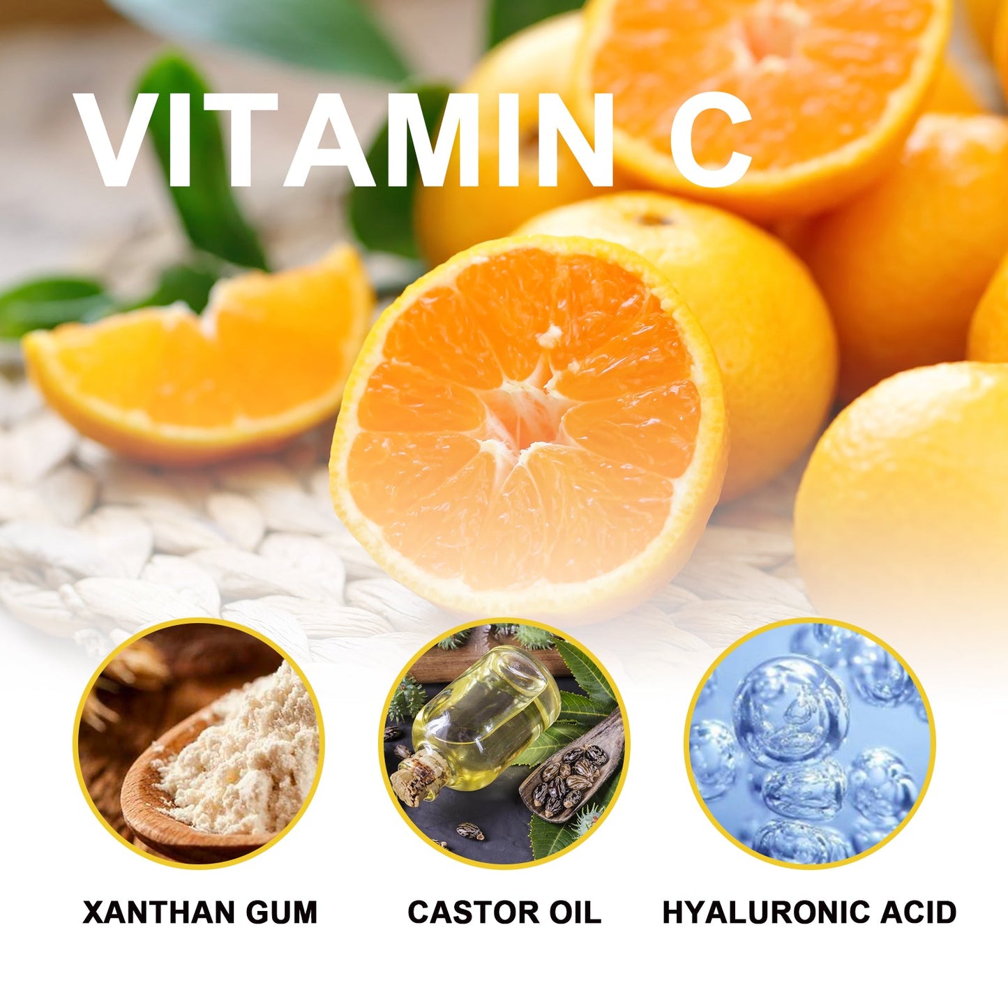 Vitamin C Face Essence For Reducing Fine Lines, Firming, Smoothing And Moisturizing Anti-Aging Skin Essence - Korvel