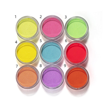 Colorful fluorescent body paint eyeliner cream Halloween face paint cream luminous color paint - Korvel