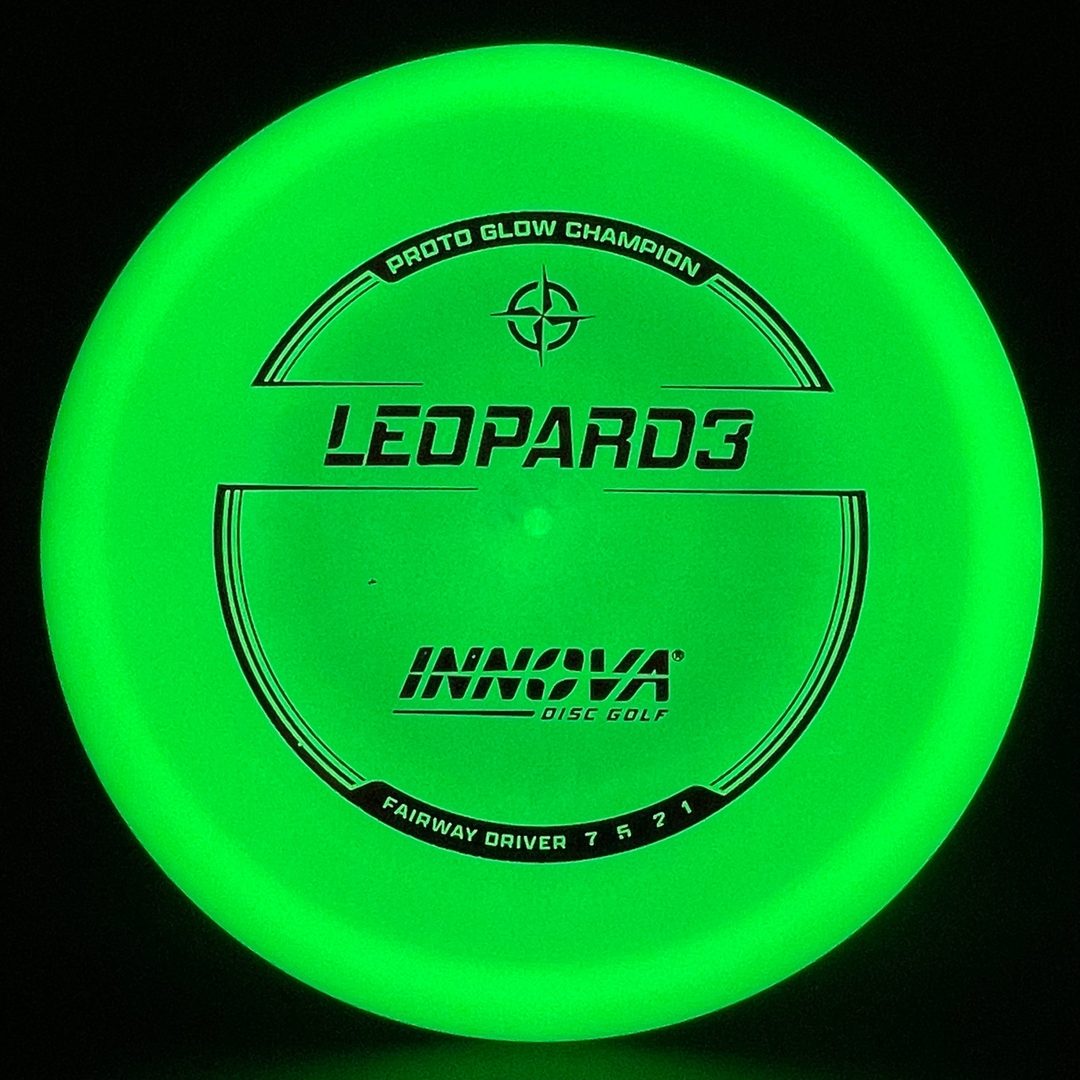 Proto Glow Champion Leopard3 Disque de Golf