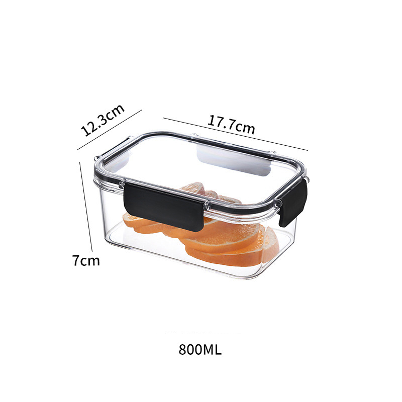 Freshness preservation box food grade refrigerator special storage box freezer with lid - Korvel