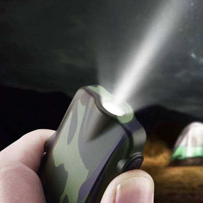 Outdoor Dual Plasma Arc Lighter with Flashlight