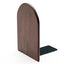 Solid beech wood book end natural wood walnut bookend home storage bookshelf decor bookstop natural wood crafts - Korvel