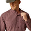 Ariat Pro Series Men's Long Sleeve Shirt - Red & Black Plaid - Korvel