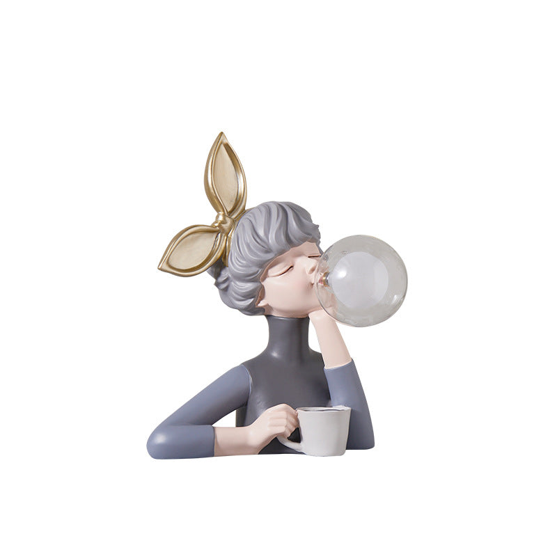 Bedroom Bedhead Bubble Girl Nightlight Decoration Atmosphere Light Ornament Ornament - Korvel