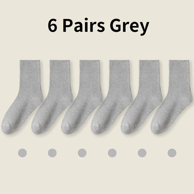 Pure cotton socks with loose cuffs for men and women - Korvel