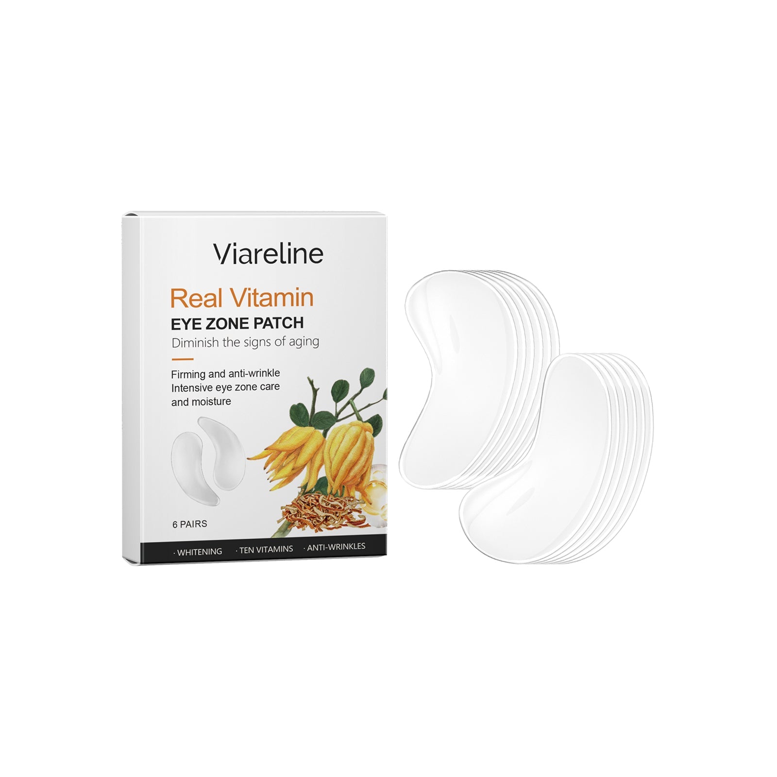 Vitamin Brightening Eye Mask Moisturizes And Gently Protects Skin Daily Eye Care - Korvel