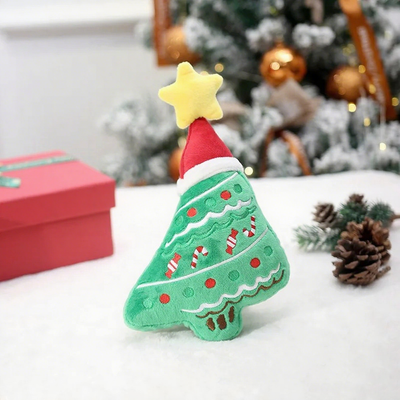 Plush Dog Sound Toy - Festive Fun for Your Pet