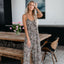 Elegant Wide-Leg Printed Jumpsuit for Women