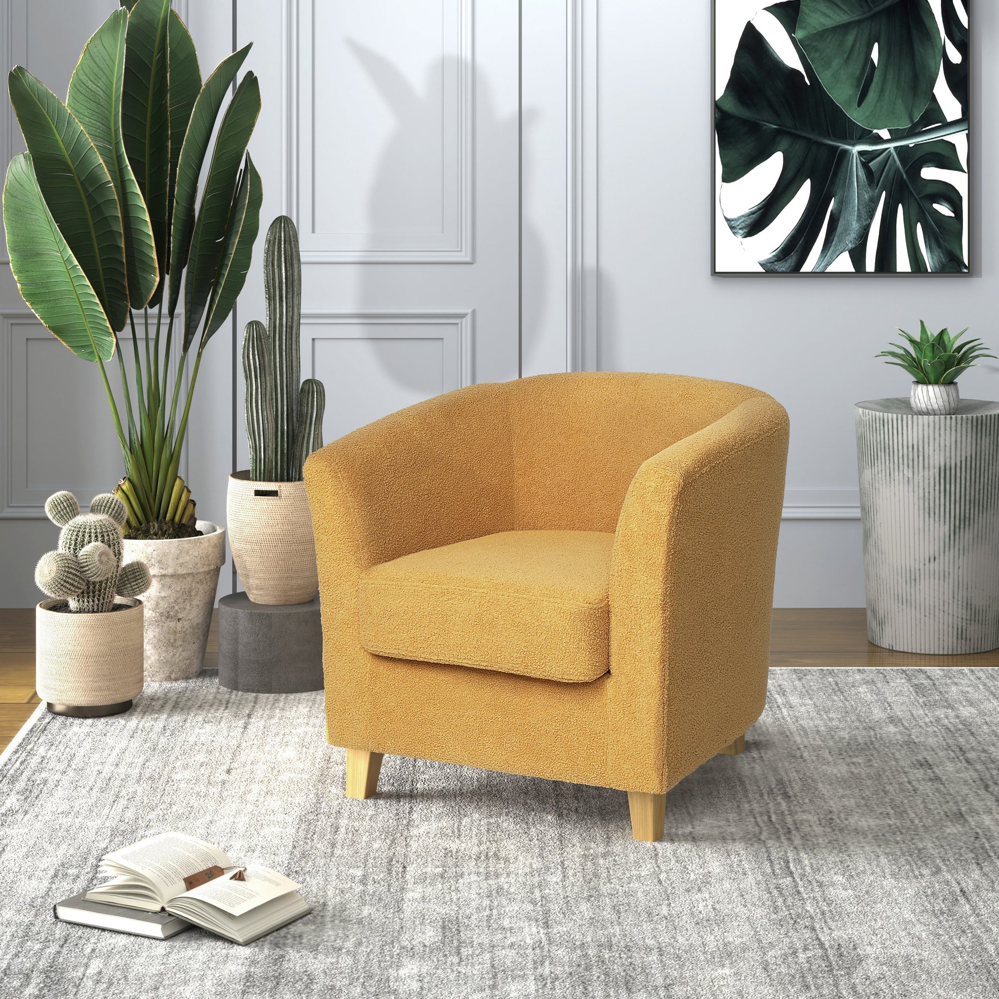 Cortina Fabric Club Chair - Korvel