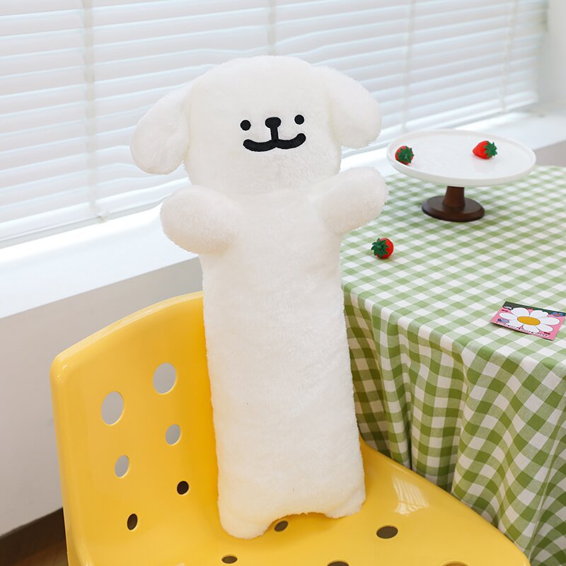 Line Dog Long Pillow Doll Line Dog Plush Toy Line Dog Doll - Korvel