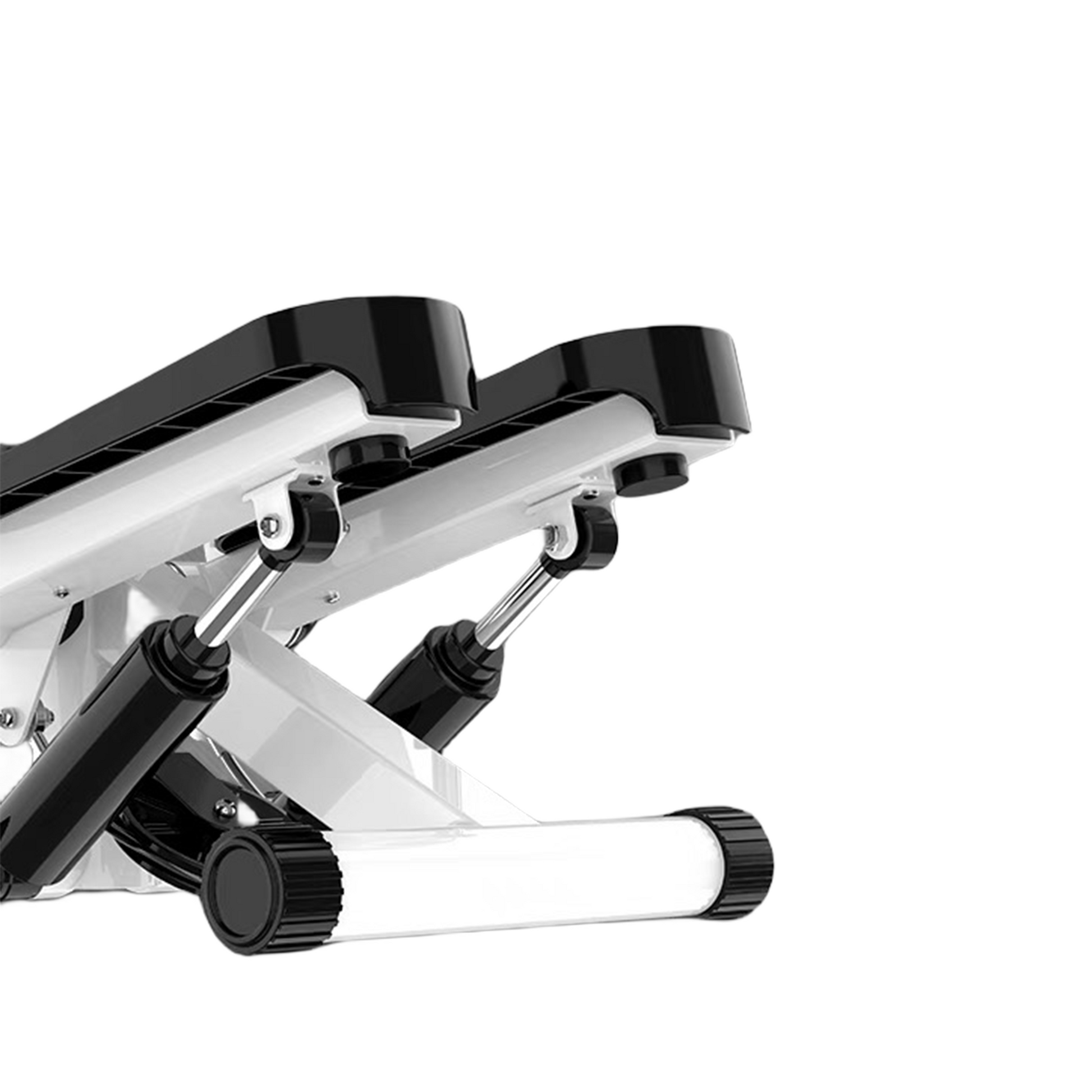 Mini Stepper for Exercise - 300 LBS Loading Capacity, Hydraulic Fitness Stepper with LCD Monitor - Korvel